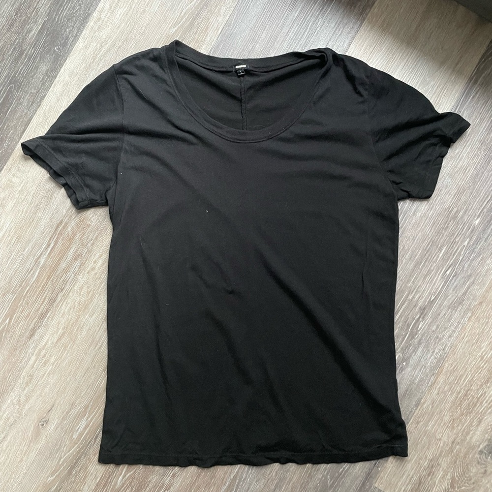 Monrow black tee